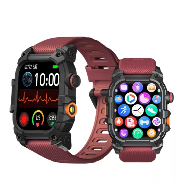 Montre connectée enfant écran complet – GPS localisé, appels SOS, sécurité et fun au poignet – Image 14