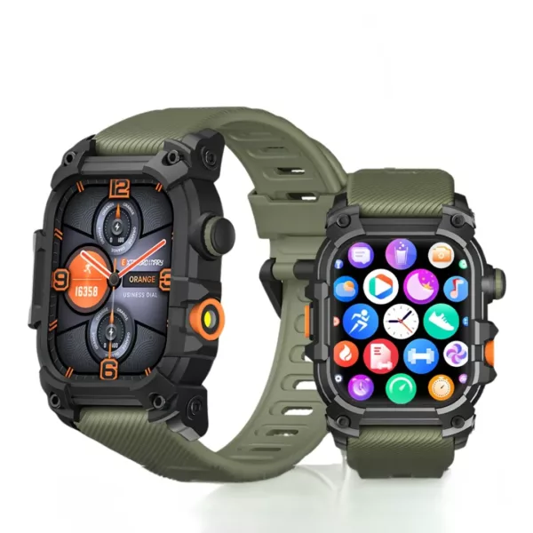 Montre connectée enfant écran complet – GPS localisé, appels SOS, sécurité et fun au poignet – Image 15