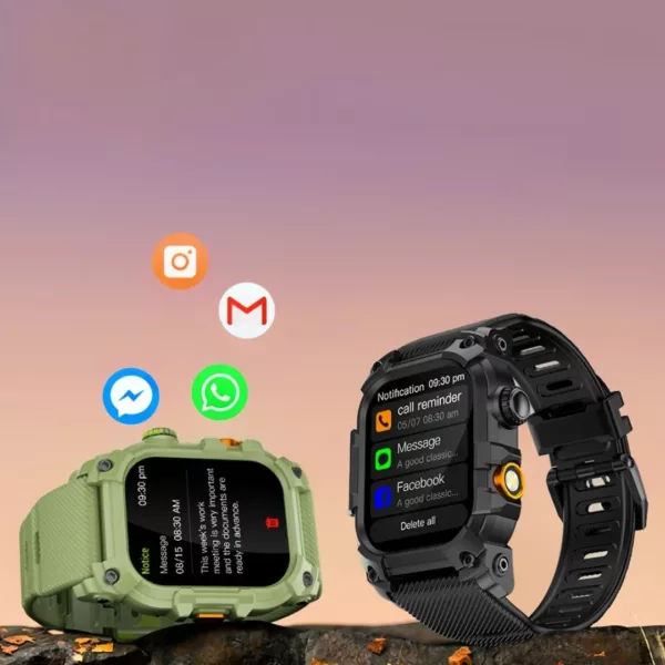Montre connectée enfant écran complet – GPS localisé, appels SOS, sécurité et fun au poignet – Image 3