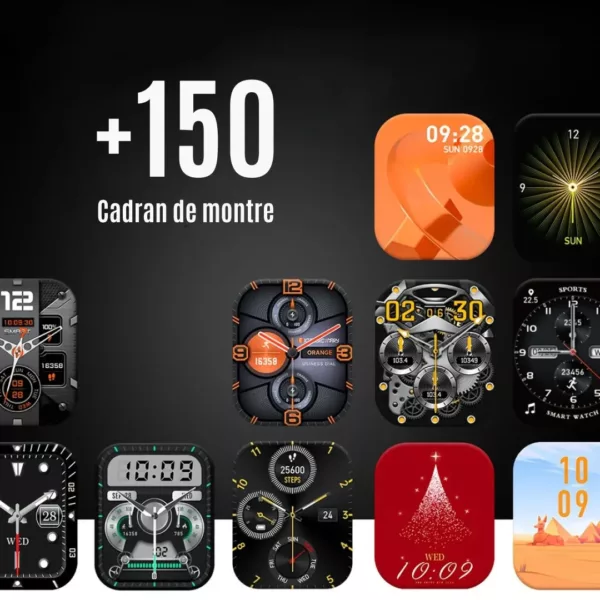 Montre connectée enfant écran complet – GPS localisé, appels SOS, sécurité et fun au poignet – Image 5