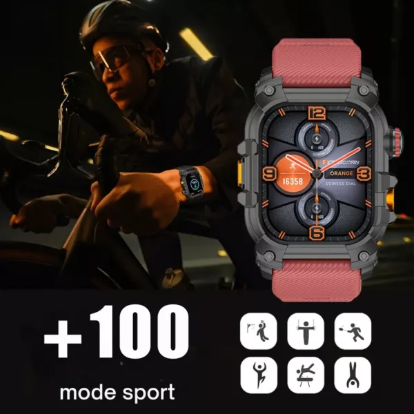 Montre connectée enfant écran complet – GPS localisé, appels SOS, sécurité et fun au poignet – Image 6
