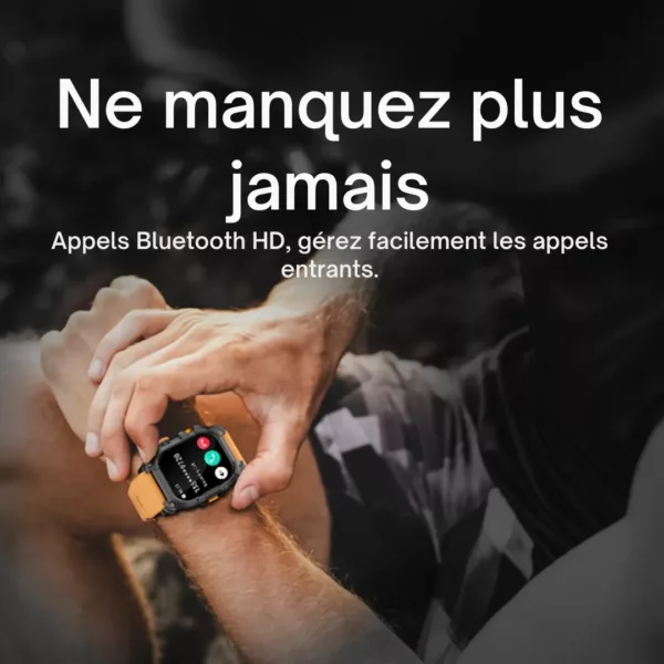 Montre connectée enfant écran complet – GPS localisé, appels SOS, sécurité et fun au poignet – Image 9