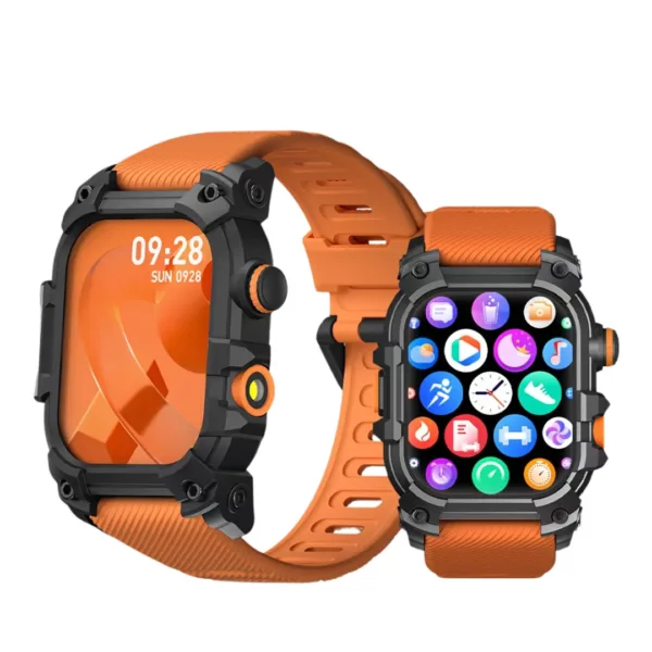 Montre connectée enfant écran complet – GPS localisé, appels SOS, sécurité et fun au poignet – Image 10