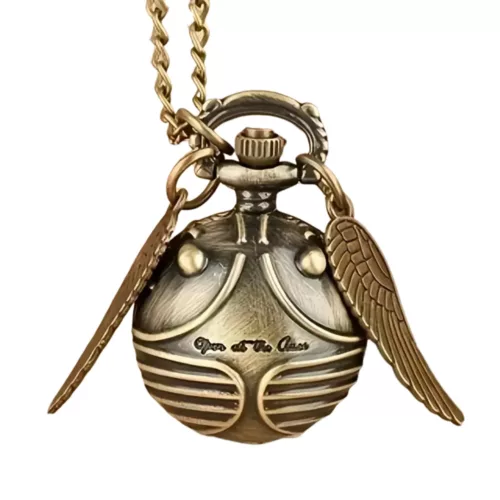Montre de poche gousset ailes vintage – Élégance rétro intemporelle pour un style unique et raffiné