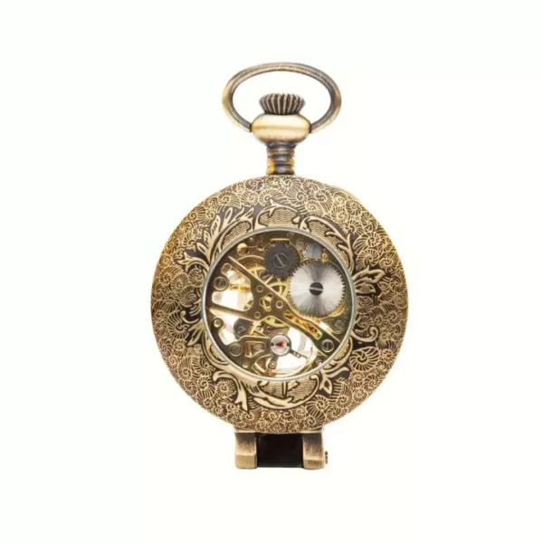 Montre de poche gousset loupe mécanique – Élégance vintage et lecture facile pour passionnés d’horlogerie – Image 6