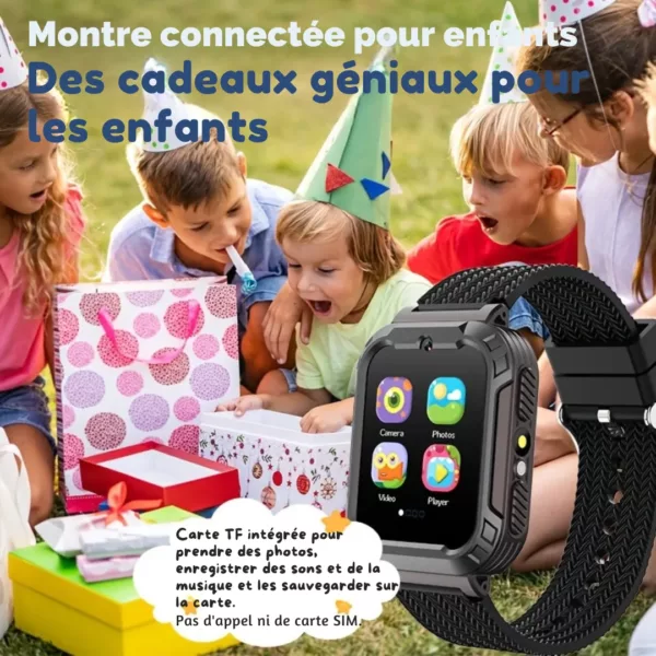 Montre éducative enfant caméra musique – Apprentissage ludique, photos, jeux et chansons intégrés – Image 3
