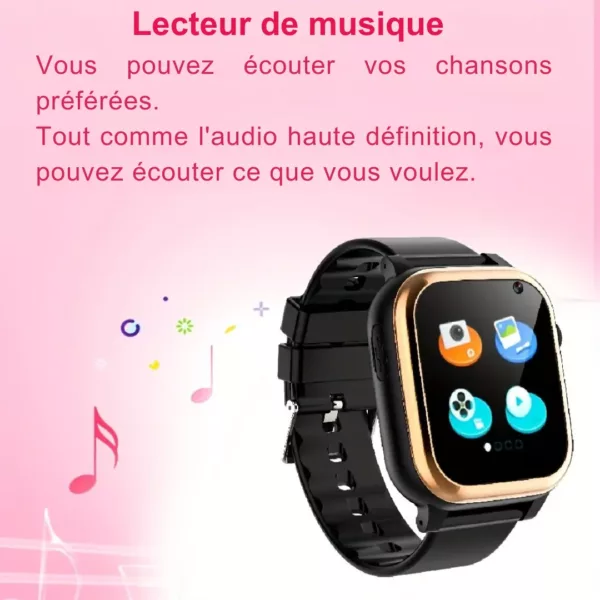 Montre enfant éducative LED étanche – Apprentissage ludique de l’heure – Résistante à l’eau et lumineuse – Image 2