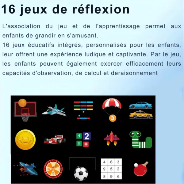 Montre enfant éducative LED étanche – Apprentissage ludique de l’heure – Résistante à l’eau et lumineuse – Image 7