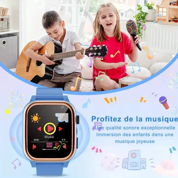 Montre enfant éducative LED étanche – Apprentissage ludique de l’heure – Résistante à l’eau et lumineuse – Image 8