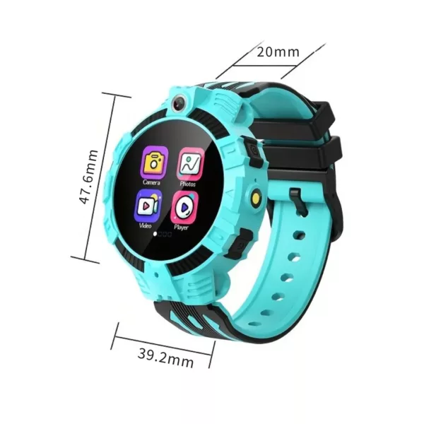 Montre enfant multifonction écran tactile – GPS, appel SOS, jeux éducatifs, sécurité et fun au poignet – Image 3