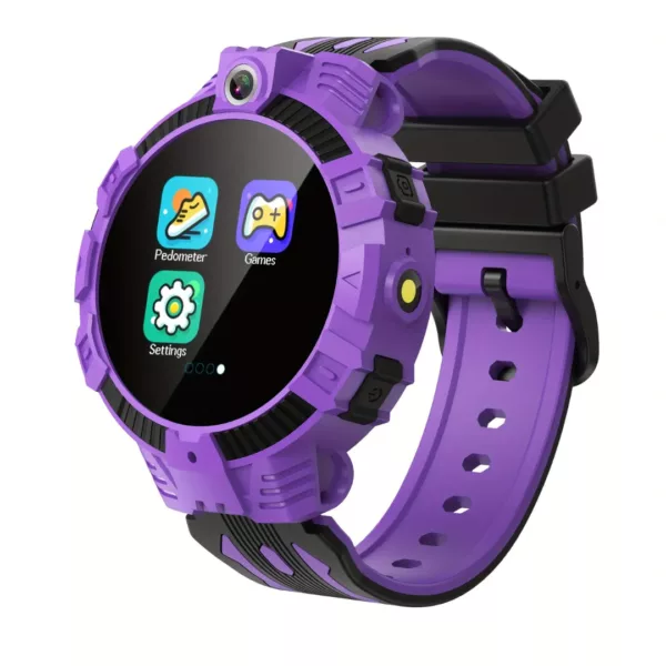 Montre enfant multifonction écran tactile – GPS, appel SOS, jeux éducatifs, sécurité et fun au poignet – Image 8