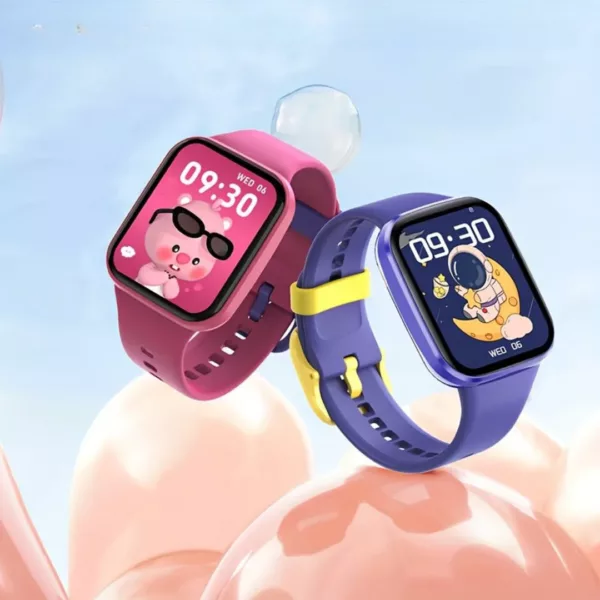 Montre intelligente enfant suivi activité – GPS, appels, sécurité et motivation sport au quotidien – Image 2