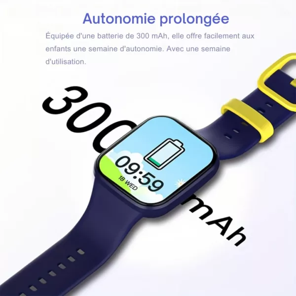 Montre intelligente enfant suivi activité – GPS, appels, sécurité et motivation sport au quotidien – Image 9