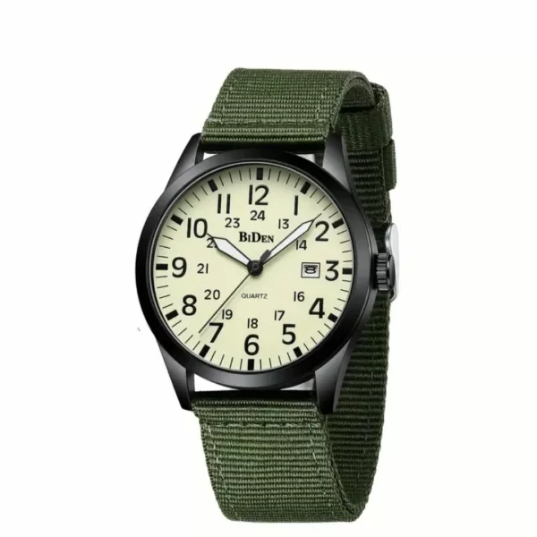 Montre militaire américaine quartz sport – Ultra résistante, design tactique, idéale aventure et plein air