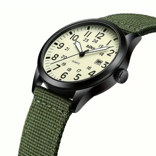 Montre militaire américaine quartz sport – Ultra résistante, design tactique, idéale aventure et plein air – Image 4