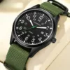 Montre militaire américaine vintage quartz – Style rétro robuste, précision quartz pour un look aventurier assuré