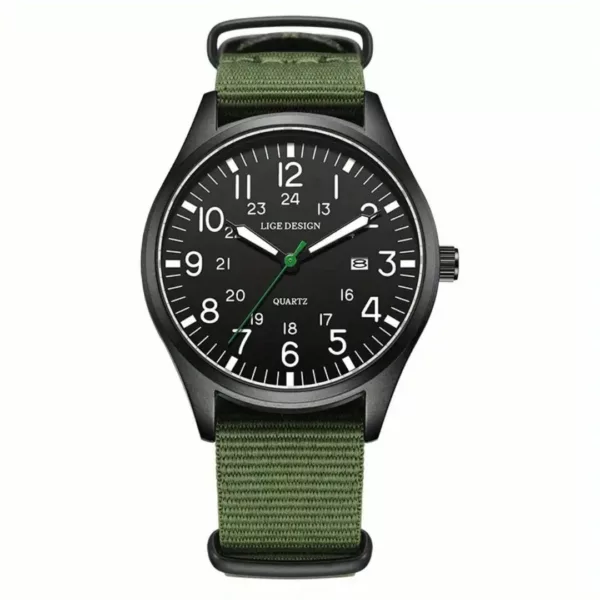 Montre militaire américaine vintage quartz – Style rétro robuste, précision quartz pour un look aventurier assuré – Image 4