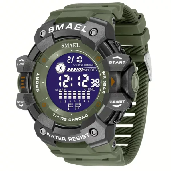 Montre militaire camouflage sport extrême – Image 9