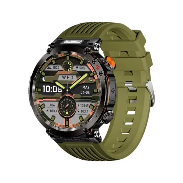 Montre militaire connectée lampe intégrée – Image 8