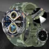 Montre militaire connectée outdoor homme – Ultra résistante, GPS, étanche, idéale sport et aventure