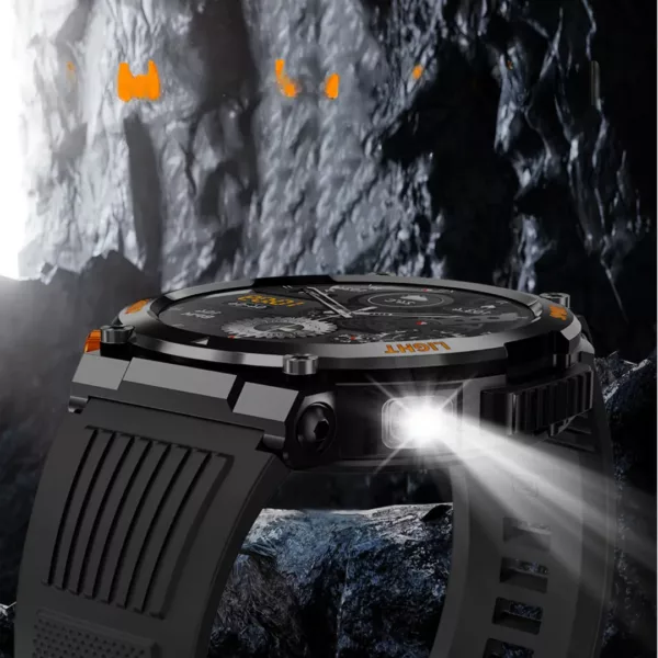 Montre militaire connectée sport durable – Ultra-résistante, GPS intégré, idéale entraînement intensif et outdoor – Image 5