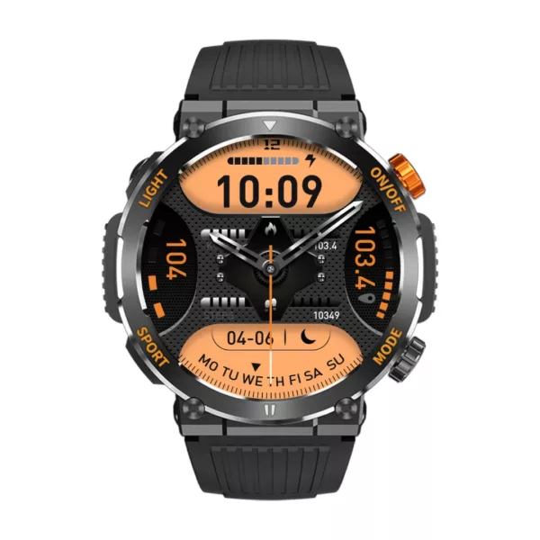 Montre militaire connectée sport durable – Ultra-résistante, GPS intégré, idéale entraînement intensif et outdoor – Image 8