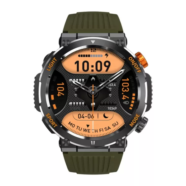 Montre militaire connectée sport durable – Ultra-résistante, GPS intégré, idéale entraînement intensif et outdoor – Image 9