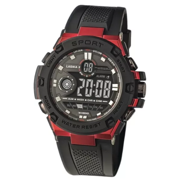 Montre militaire digitale sport étanche – Ultra résistante, idéale plein air et survie – Affichage LED clair – Image 7