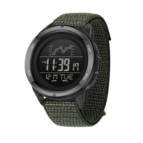 Montre militaire nylon sport 50m – Ultra résistante, étanche et fiable pour aventures extrêmes ou usage quotidien – Image 9