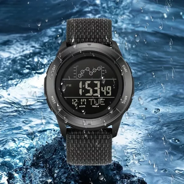 Montre militaire nylon sport 50m – Ultra résistante, étanche et fiable pour aventures extrêmes ou usage quotidien