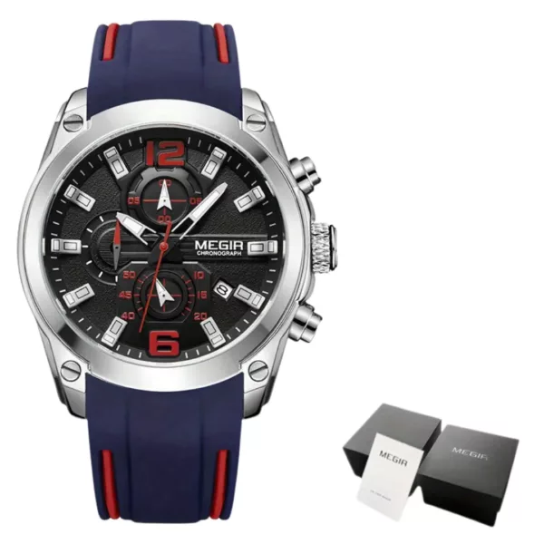 Montre militaire russe chronographe quartz – Design tactique robuste, précision extrême pour aventuriers exigeants – Image 10