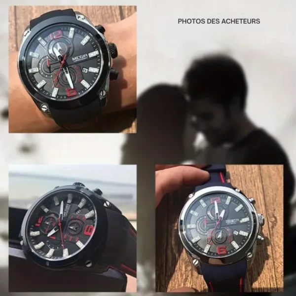 Montre militaire russe chronographe quartz – Design tactique robuste, précision extrême pour aventuriers exigeants – Image 8