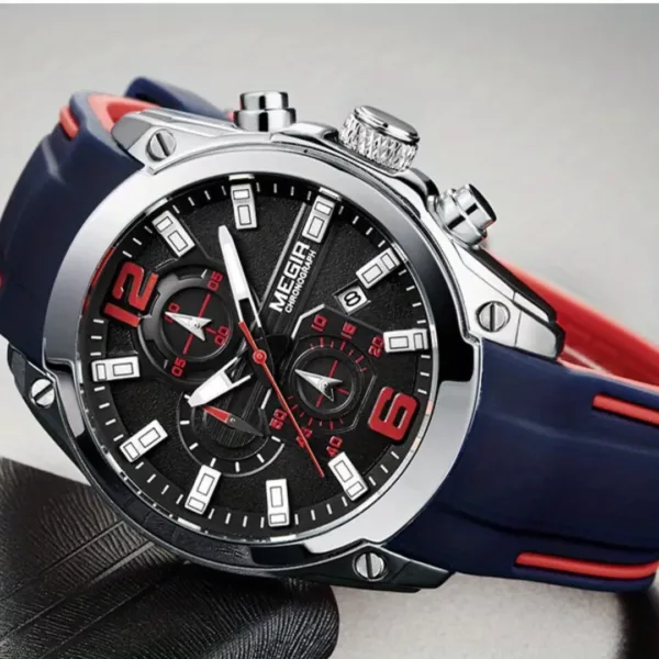 Montre militaire russe chronographe quartz – Design tactique robuste, précision extrême pour aventuriers exigeants – Image 4