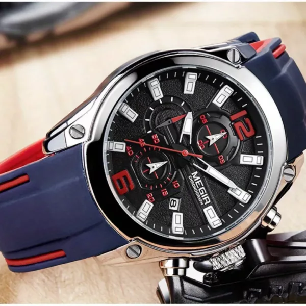 Montre militaire russe chronographe quartz – Design tactique robuste, précision extrême pour aventuriers exigeants