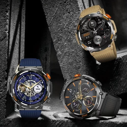 Montre militaire russe connectée IP67 étanche – Ultra résistante, idéale pour sport, aventure et conditions extrêmes