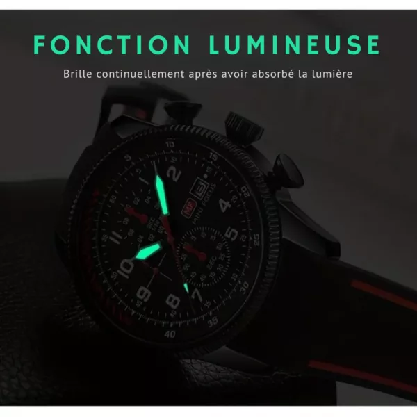 Montre militaire russe sport tactique – Ultra résistante, étanche et robuste pour aventures extrêmes – Image 10