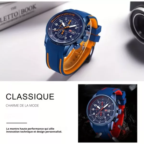 Montre militaire russe sport tactique – Ultra résistante, étanche et robuste pour aventures extrêmes – Image 9