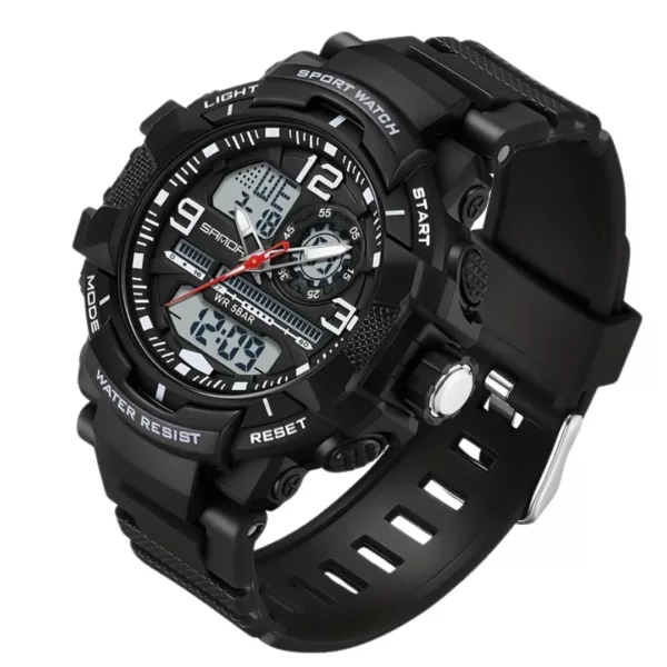 Montre militaire sport bracelet caoutchouc – Résistante, étanche et robuste pour aventure extrême et usage quotidien – Image 10