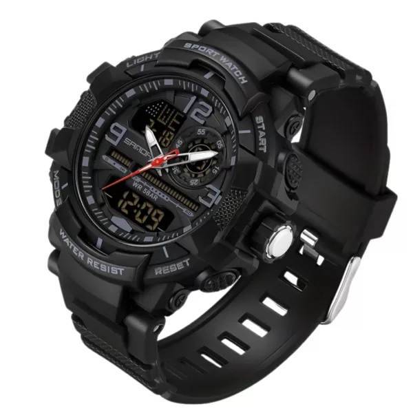 Montre militaire sport bracelet caoutchouc – Résistante, étanche et robuste pour aventure extrême et usage quotidien – Image 11