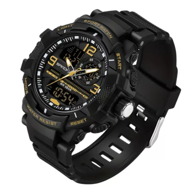 Montre militaire sport bracelet caoutchouc – Résistante, étanche et robuste pour aventure extrême et usage quotidien – Image 12