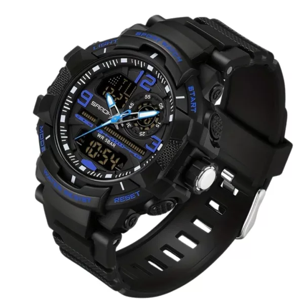 Montre militaire sport bracelet caoutchouc – Résistante, étanche et robuste pour aventure extrême et usage quotidien – Image 14