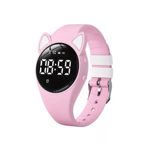 Montre numérique enfant oreilles chat
