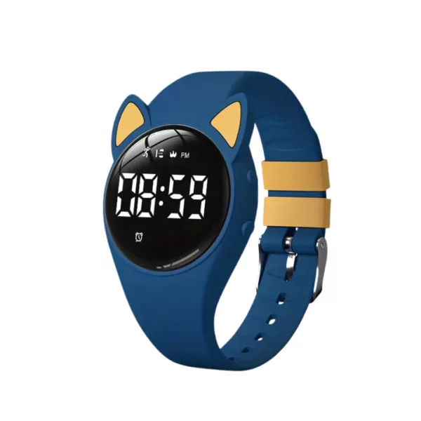 Montre numérique enfant oreilles chat – Apprentissage de l’heure ludique et design mignon pour filles et garçons – Image 15