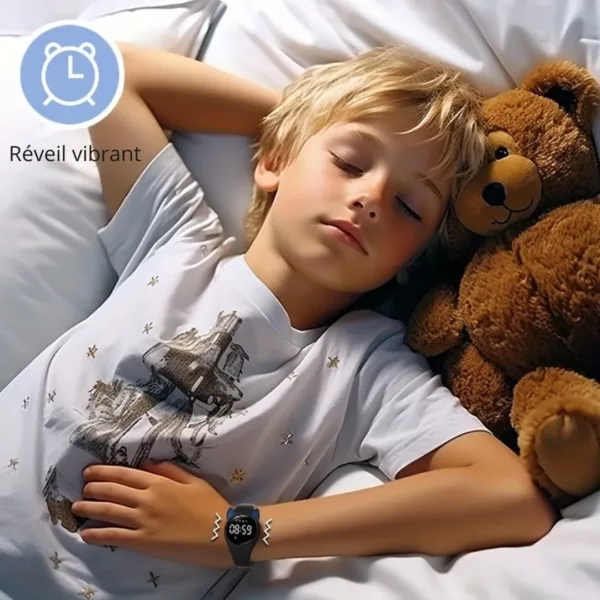 Montre numérique enfant oreilles chat – Apprentissage de l’heure ludique et design mignon pour filles et garçons – Image 9