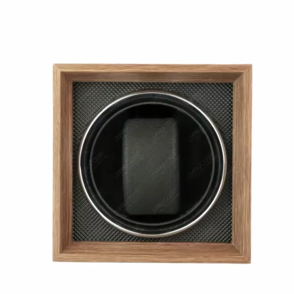 Remontoir montre bois USB silencieux – Écrin élégant et discret pour montres toujours prêtes – Fonctionnement ultra silencieux – Image 4