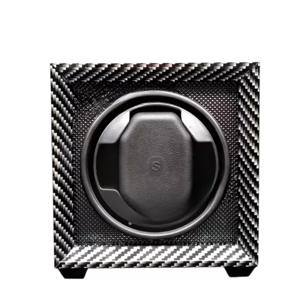 Remontoir montre design carbone compact