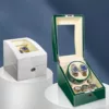 Remontoir montre double avec rangement