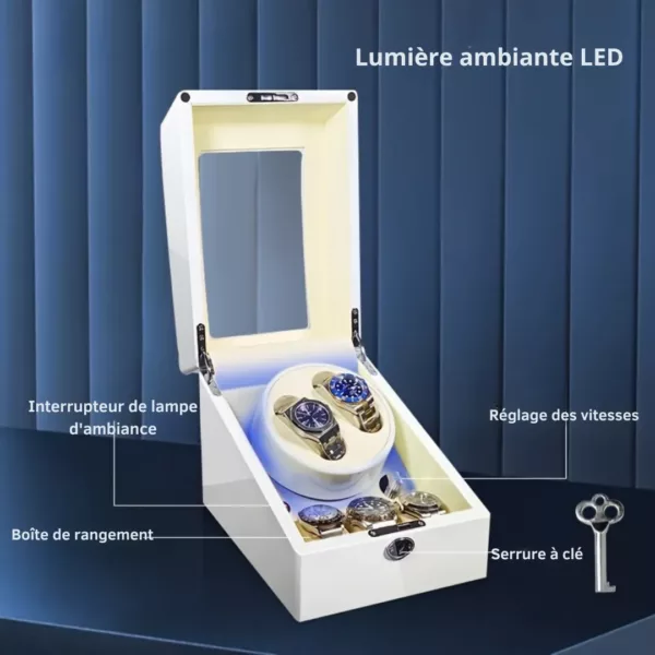 Remontoir montre double avec rangement – Image 6