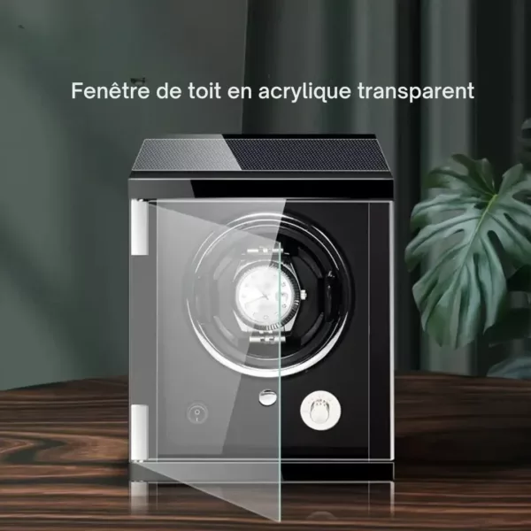 Remontoir montre vertical compact métal – Design élégant et gain de place – Mécanisme automatique silencieux – Image 2