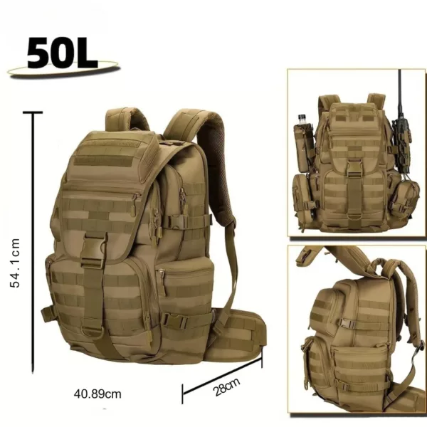 Sac à dos militaire grande capacité – Image 3